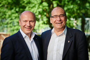 Kai Wegner und Gerhard Hanke